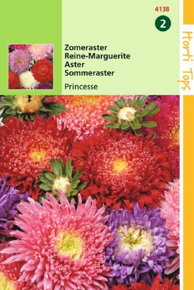 China aster Prinses Mix (Callistephus) 325 seeds HT